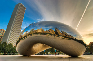 Anish Kapoor, Cloud Gate (2004), Chicago