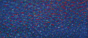 Lotto 143 Piero Dorazio (Roma 1927 - Perugia 2005). Long distance, 1978. Olio su tela, cm. 200 x 460