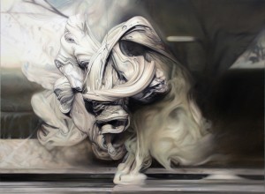 Art Rooms Fair - Above and Beyond 100x135cm, acrylic and oil painting on canvas, 2017