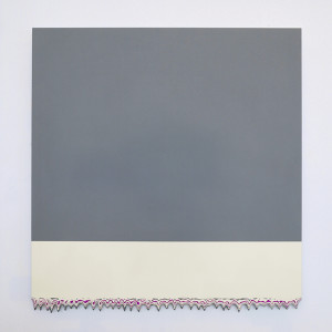 Michael Craik, scape 2016, acrylic on aluminium, 60cmx62cm, Theca Gallery Milano