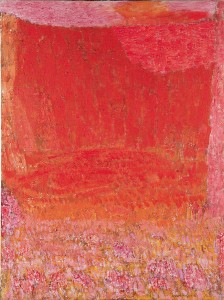 Natale Addamiano, La gravina (tramonto), 2010, olio su tela, 80x60 cm