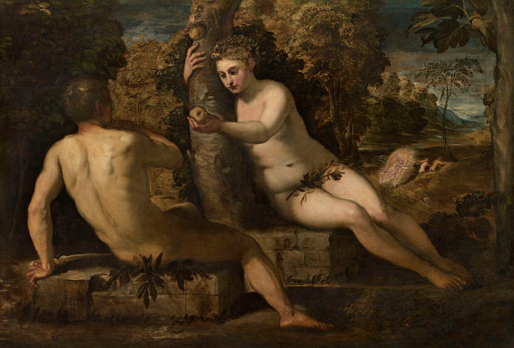 Tintoretto - Il peccato originale, 1551-2 Galleria dell'Accademia, Venezia © Archivio fotografico Gallerie dell’Accademia, su concessione del Mi