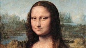 Un particolare de La Gioconda di Leonardo
