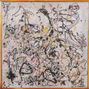 Jackson Pollock, No. 16., 1950, oil, 22 1/2 x 22 1/2