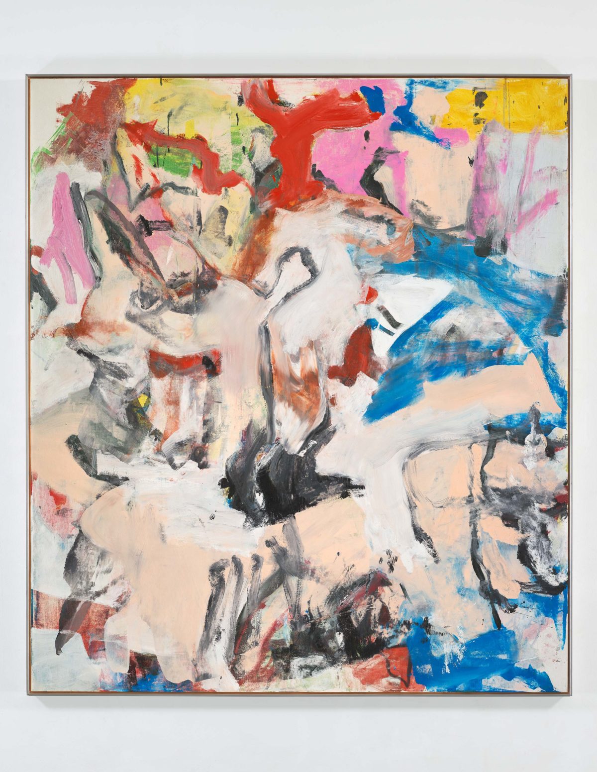 Williem de Kooning, Untitled XII, 1975 Oil on canvas 79 ¾ x 69 ¾ inches (202.6 x 177.2 cm) © The Willem de Kooning Foundation / Artists Rights Society (ARS), New York