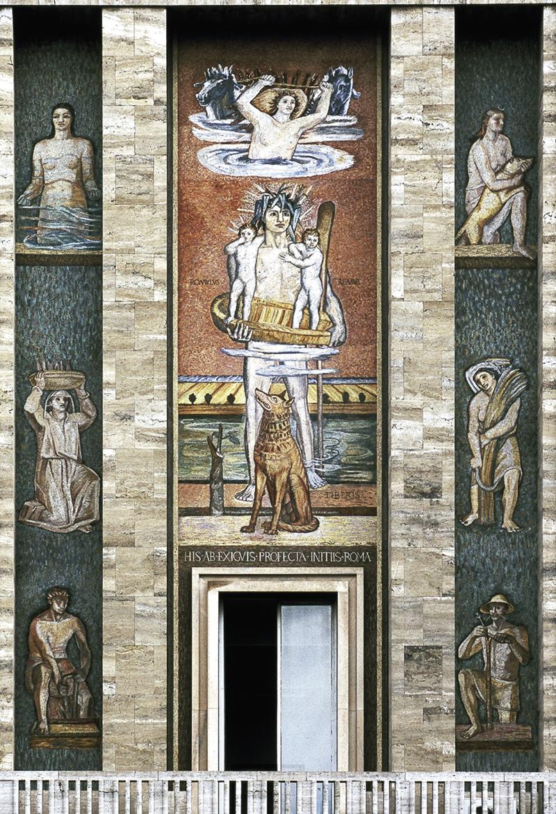 Il Palazzo dell’INPS e il mosaico di Ferrazzi. Incontro a Roma
