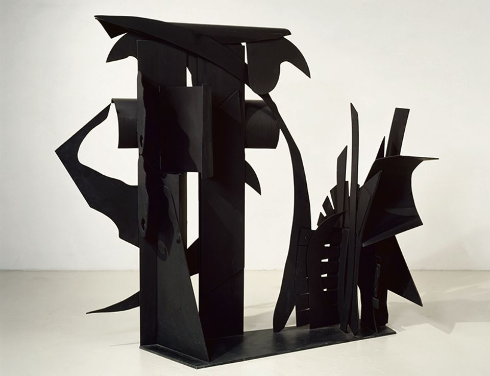 Pace Gallery - Louise Nevelson Sculpture Installed on Lake Geneva