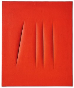 Lucio Fontana, Concetto Spaziale. Attese, 1967, Est: €1.000.000-1.500.000