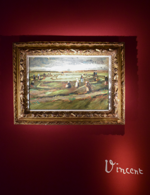 Vincent Van Gogh, Raccommodeuses de filets dans les dunes, August 1882, Oil on marouflé paper on panel, 42 x 62,50 cm, estimate: 3 000 000 – 5 000 000 € / 3 600 000 – 6 000 000 $