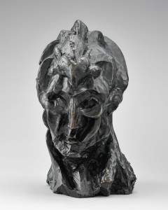 Pablo Picasso Testa femminile (Fernande) Paris, 1909 Bronzo 40.5 x 23 x 26 cm Musée national Picasso, Paris Dation Pablo Picasso, 1979. MP243 © Succession Picasso / 2018, ProLitteris, Zurich Photo RMN-Grand Palais (Musée national Picasso-Paris) / Adrien Didierjean