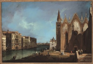 Canaletto (1697-1768) Il Canal Grande con Santa Maria della Carità, Venezia olio su tela, cm 89,5 x 131,4 Torino, Pinacoteca del Lingotto Giovanni e Marella Agnelli © Pinacoteca del Lingotto Giovanni e Marella Agnelli, Torino