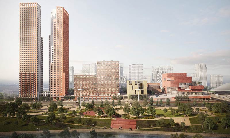 The proposed Stratford waterfront / © Queen Elizabeth Olympic Park