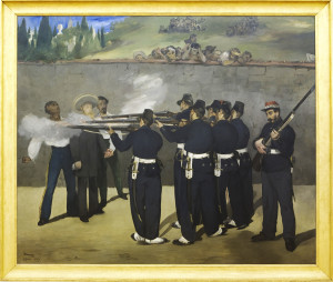 Édouard Manet L’esecuzione dell’imperatore Massimiliano, 1867-68, olio su tela, 193 x 284 cm ©The National Gallery, London