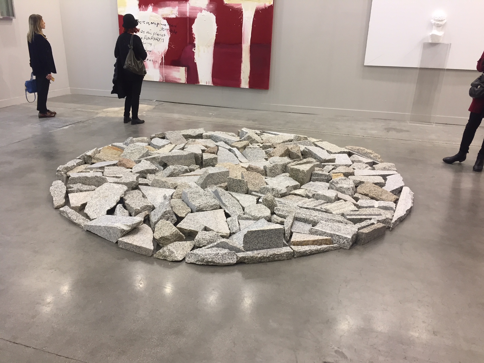 Richard Long, Gian Enzo Sperone, miart 2018