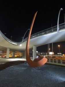 Slancio, all'aeroporto di Venezia