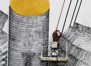 2501, Work in progress of Axonometry of the circle, Roma, 2015. Credits Giorgio Coen Cagli