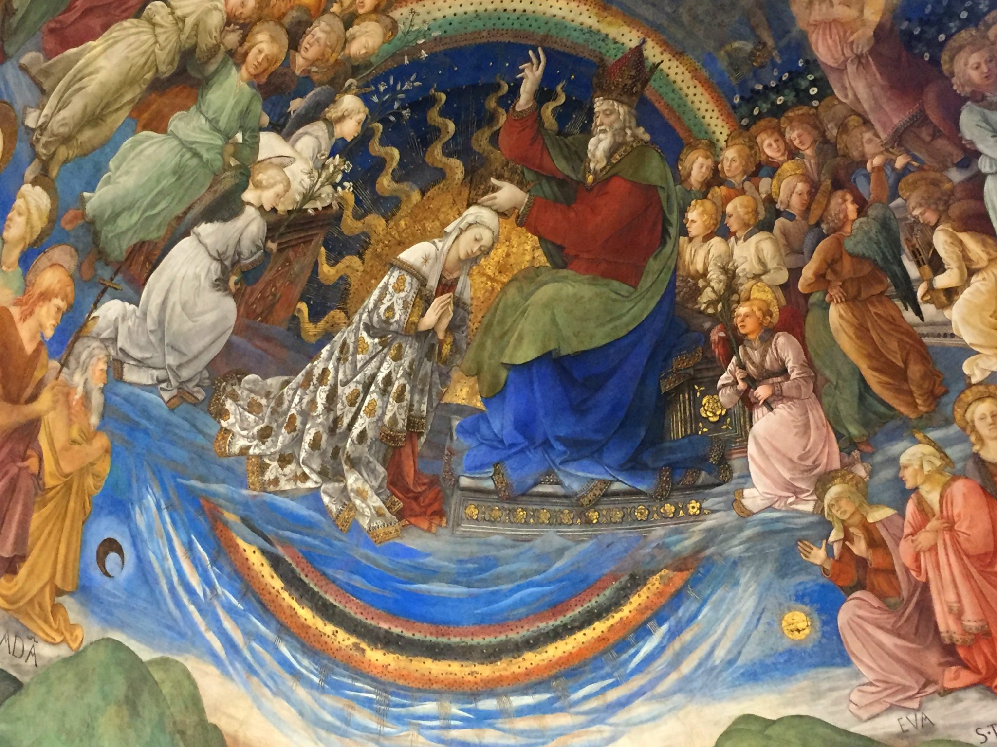 Filippo Lippi, Incoronazione della Vergine, Duomo di Spoleto