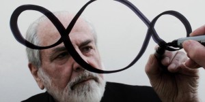 Michelangelo Pistoletto disegna Il Terzo Paradiso