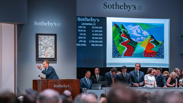 Sotheby’s “alza il livello”. Pioggia di record per i contemporanei che incassano 392 mln $
