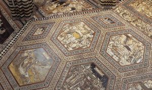 Il Pavimento intarsiato del Duomo di Siena
