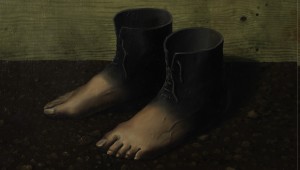René Magritte, Le modèle rouge, 1935 (particolare)