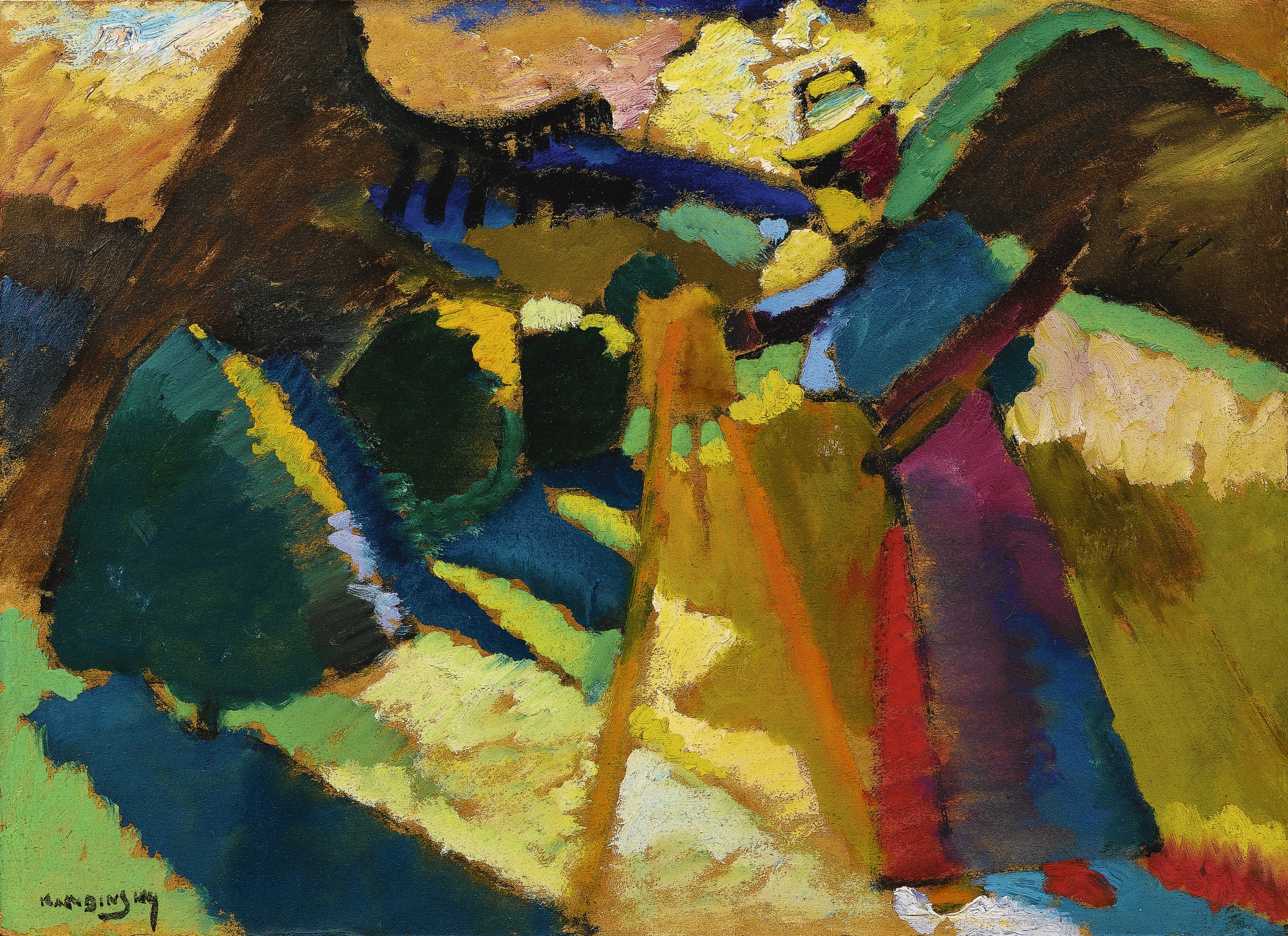 Verso l’astrazione. Un Kandinsky del 1910 in asta da Sotheby’s. Stima 3-5 milioni £