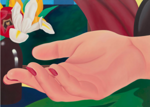 Tom Wesselmann, Gina's Hand, 1972-82, oil on canvas, 59 x 82 inches © The Estate of Tom Wesselmann/ Licensed by VAGA, New York © ADAGP, Paris 2018.