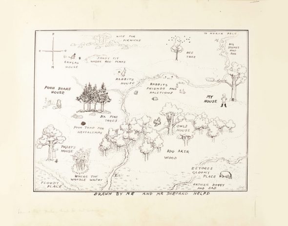 E.H-Shepard_-The-original-map-of-The-Hundred-Acre-Wood-1024x803