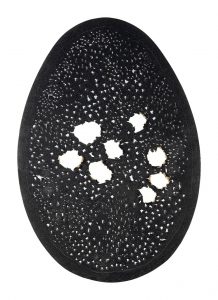 Sacred Noise Lucio Fontana (1899-1968), Concetto spaziale, La fine di Dio, 1963. Oil and glitter on canvas. 70⅛ x 48⅜ in (178 x 123 cm). Private Collection © Lucio Fontana/SIAE/DACS, London 2018