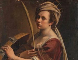 Artemisia Gentileschi Autoritratto come Santa Caterina ©National Gallery