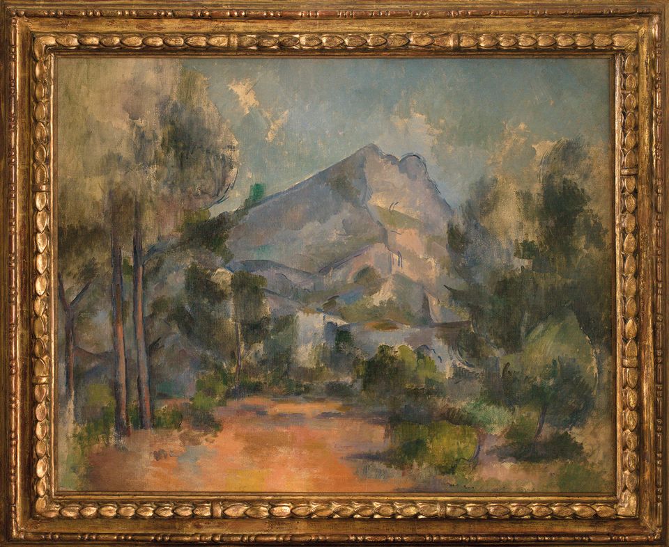 Paul Cézanne, La Montagne Sainte-Victoire (1897). Kunstmuseum Bern, Bequest Cornelius Gurlitt 2014
