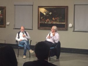 Dario Vergassola e Vittorio Sgarbi al Museo Lia