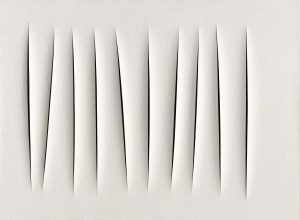 Lucio Fontana Concetto Spaziale, Attese 1964 EST. £2.400.000-3.000.000 , € 2.651.800 - 3.314.700