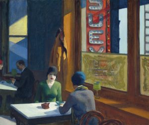 EDWARD HOPPER (1882-1967) Chop Suey oil on canvas 32 x 38 in. Painted in 1929 Estimate in the region of $70 million