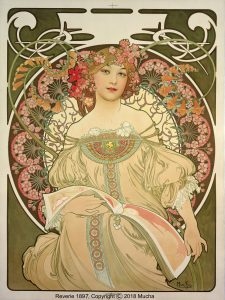 Alphonse Mucha | Reviere, copyright(c) 2018 Mucha Trust