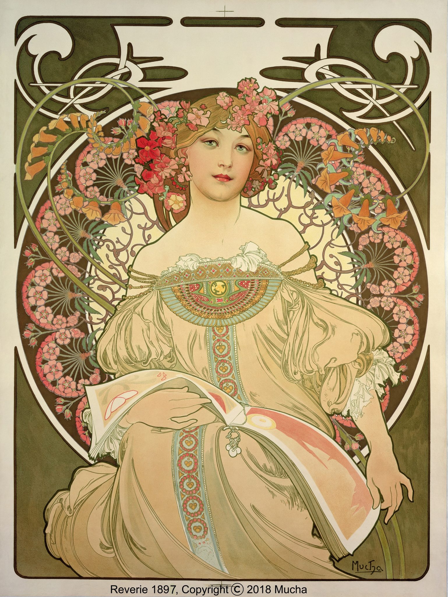 Alphonse Mucha | Reviere, copyright(c) 2018 Mucha Trust