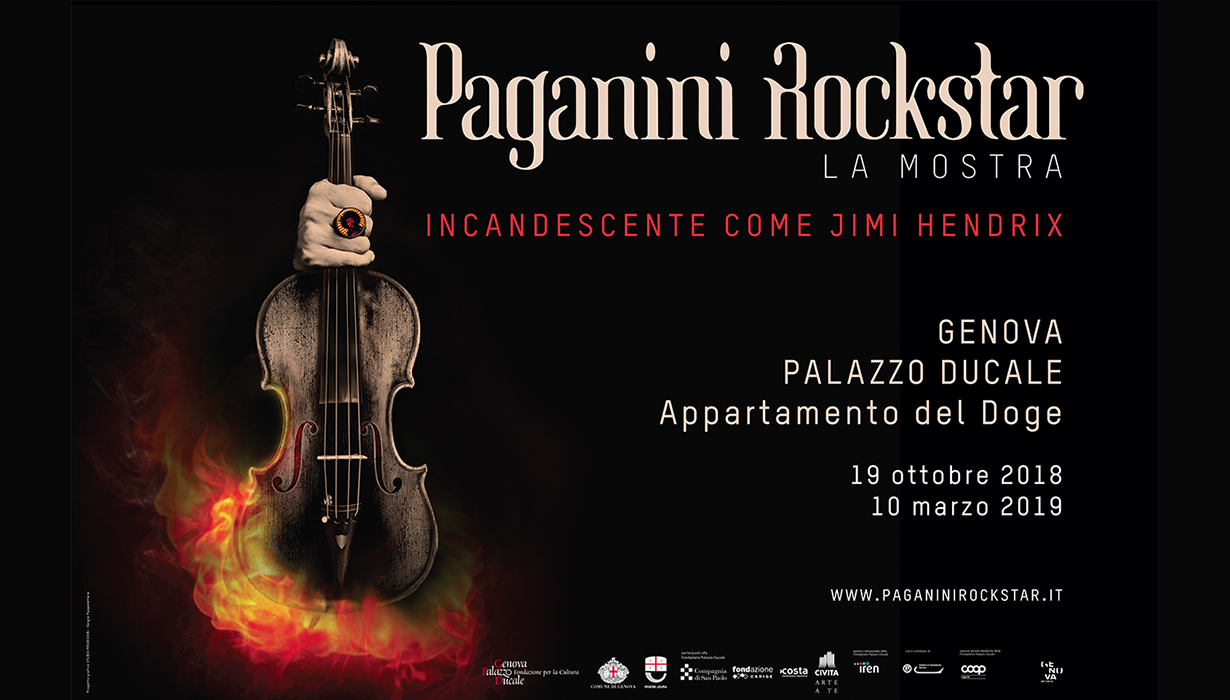 Il Ducale presenta la mostra Paganini  Rockstar