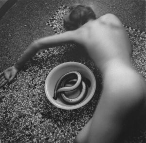 Francesca Woodman - From Eel Series, Venice, Italy, 1978 © Charles Woodman Courtesy Charles Woodman, and Victoria Miro, Venice-London