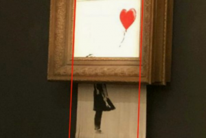 Il Banksy distrutto, forse qualcosa non torna