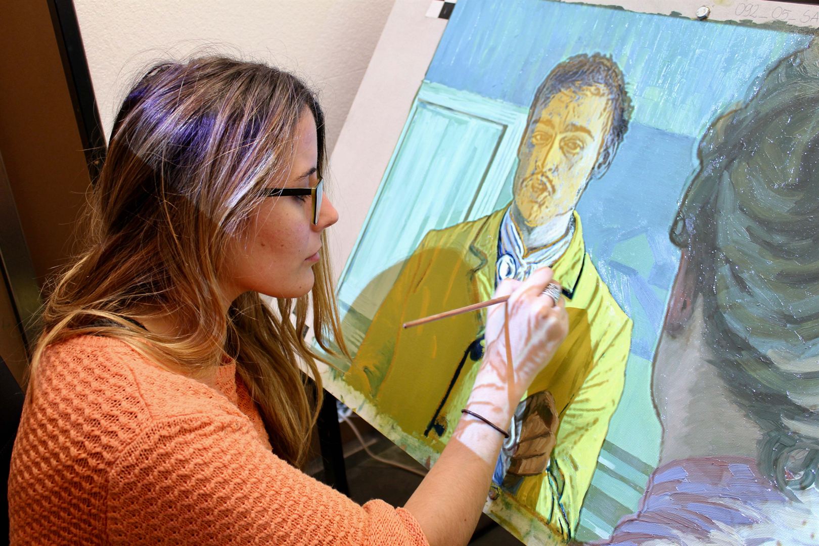 Dipingere Loving Vincent. 125 artisti per 65.000 dipinti. Intervista all’artista Sara Calderón