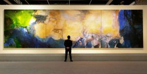 Zao Wou-Ki, Juin-Octobre 1985, 1985 (foto Sotheby's)