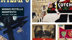 Locandina della msotra Immagine © Galleria Nazionale d'Arte Moderna e Contemporanea di Romra