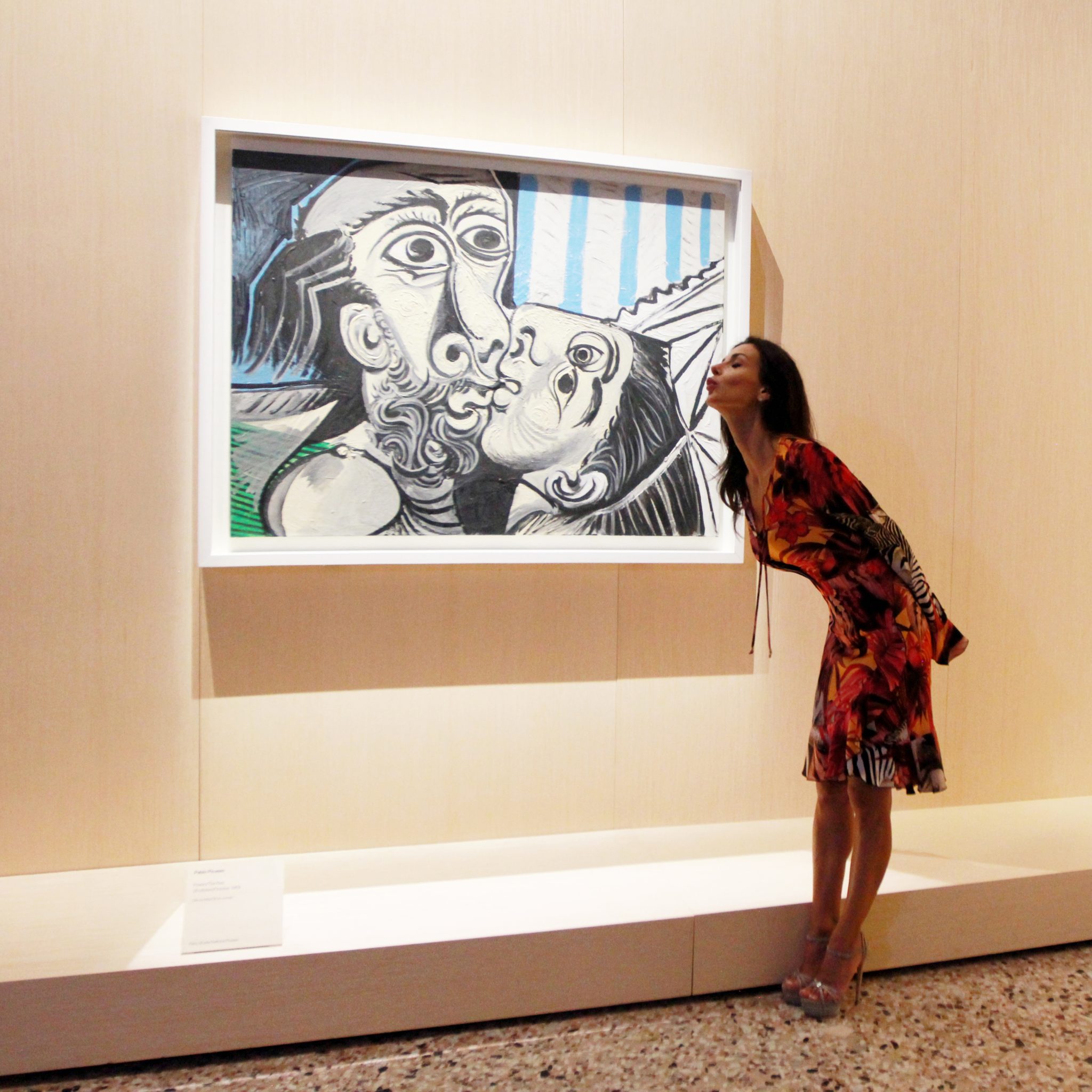 #SELFIEADARTE "ComBaciare" @Picasso Il Bacio, 1969 #PicassoMetamorfosi @PalazzoReale #Milano @CleliaPatella
