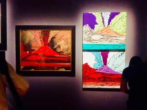 Serie vesuvi andy warhol