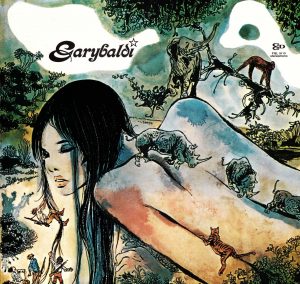 Guido Crepax: Cover del Long Playing Nuda dei Garybaldi, 1972