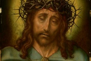 Quentin Metsys, Christ as the Man of Sorrows, 1520-30 (particolare)