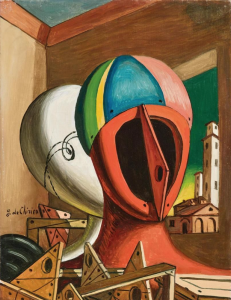 Giorgio de Chirico (Volo, Grecia 1888-1978 Roma) Oreste e Pilade, 1966