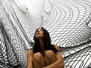 #SELFIEADARTE "Lost in the Net" @PeterKogler - untitled, 2018  #DREAM L'arte incontra i sogni @ChiostroDelBramante #Roma @CleliaPatella