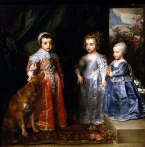 I tre figli maggiori di Carlo I