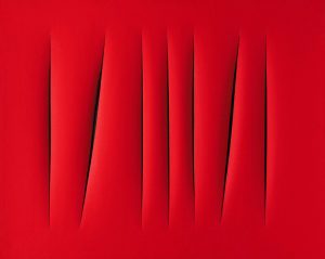 Lucio Fontana (1899-1968) Concetto Spaziale, Attese